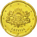 Latvia, 20 Euro Cent, 2014, FDC, Laiton, KM:154