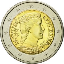 Latvia, 2 Euro, 2014, MS(65-70), Bi-Metallic, KM:157