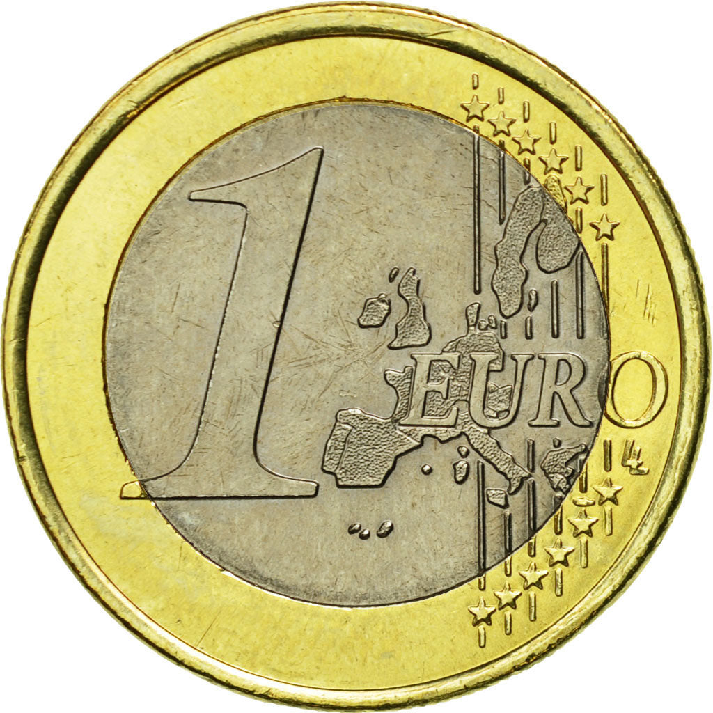 Monaco, Euro, 2001, MS(63), Bi-Metallic, KM:173