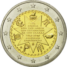 Greece, 2 Euro, Union Iles Ioniennes, 2014, MS(63), Bi-Metallic