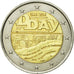 Francja, 2 Euro, D-Day, 2014, MS(63), Bimetaliczny