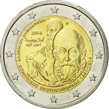 Griekenland, 2 Euro, Teotokoupolos, 2014, UNC-, Bi-Metallic