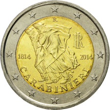 Italy, 2 Euro, Carabinieri, 2014, MS(63), Bi-Metallic