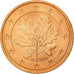 Federale Duitse Republiek, 5 Euro Cent, 2005, UNC-, Copper Plated Steel, KM:209