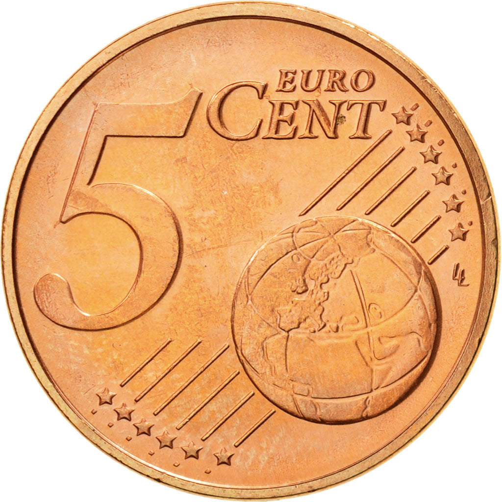 Austria, 5 Euro Cent, 2005, MS(63), Copper Plated Steel, KM:3084