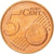 Oostenrijk, 5 Euro Cent, 2005, UNC-, Copper Plated Steel, KM:3084