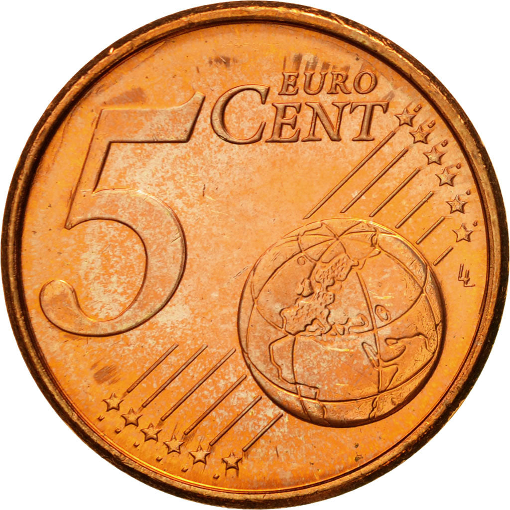 Finland, 5 Euro Cent, 2000, MS(63), Copper Plated Steel, KM:100