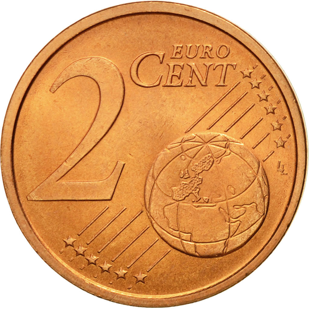 Italy, 2 Euro Cent, 2002, MS(63), Copper Plated Steel, KM:211