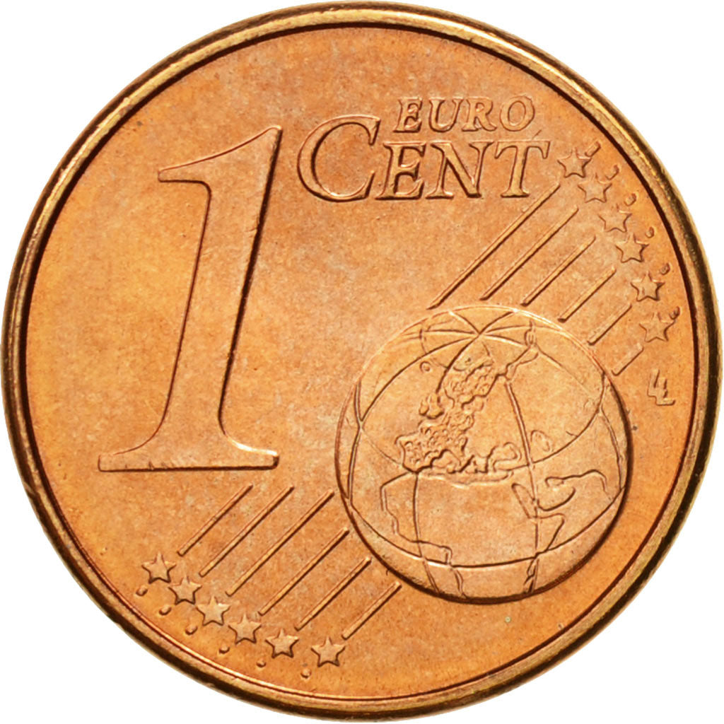 Griekenland, Euro Cent, 2004, UNC-, Copper Plated Steel, KM:181