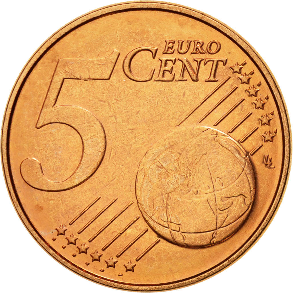 Belgium, 5 Euro Cent, 2004, MS(63), Copper Plated Steel, KM:226