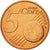 Belgio, 5 Euro Cent, 2004, SPL, Acciaio placcato rame, KM:226