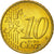 Luxembourg, 10 Euro Cent, 2004, MS(63), Brass, KM:78