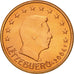 Luxemburg, 5 Euro Cent, 2004, UNC-, Copper Plated Steel, KM:77
