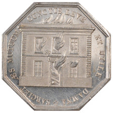 France, Insurance, Token, MS(60-62), Silver, Gailhouste #153, 14.22