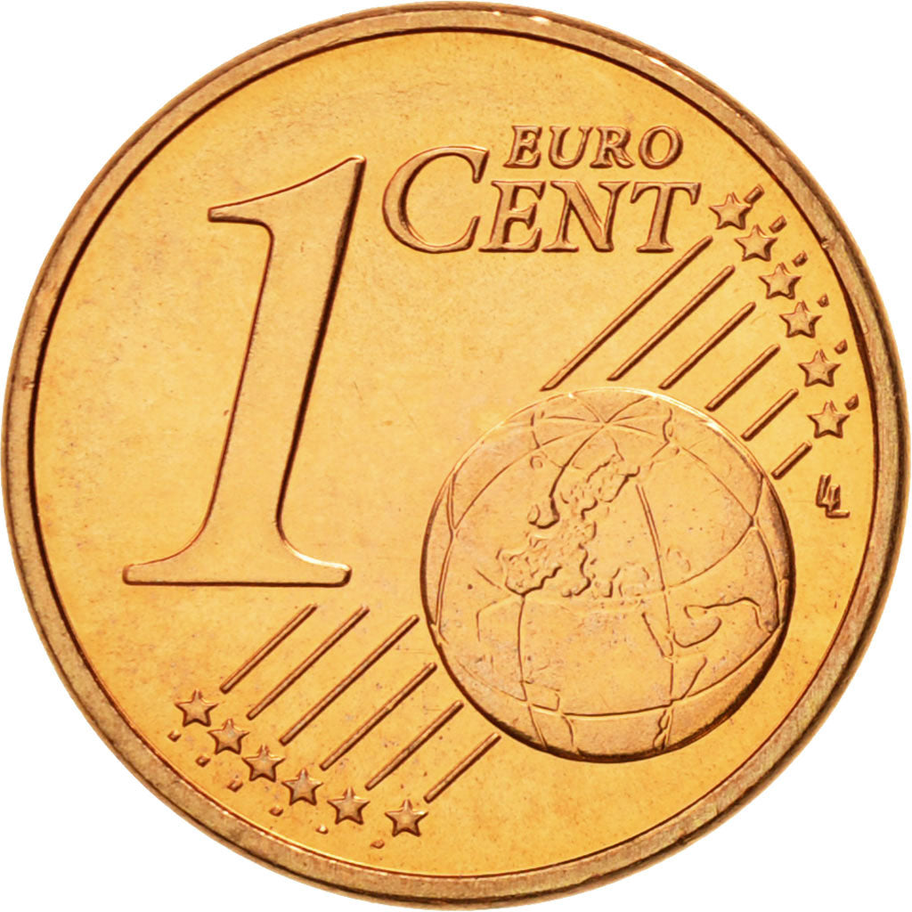 Luxembourg, Euro Cent, 2004, MS(63), Copper Plated Steel, KM:75