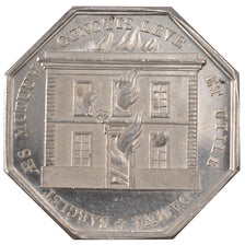 France, Insurance, Token, MS(60-62), Silver, Gailhouste #153, 15.76