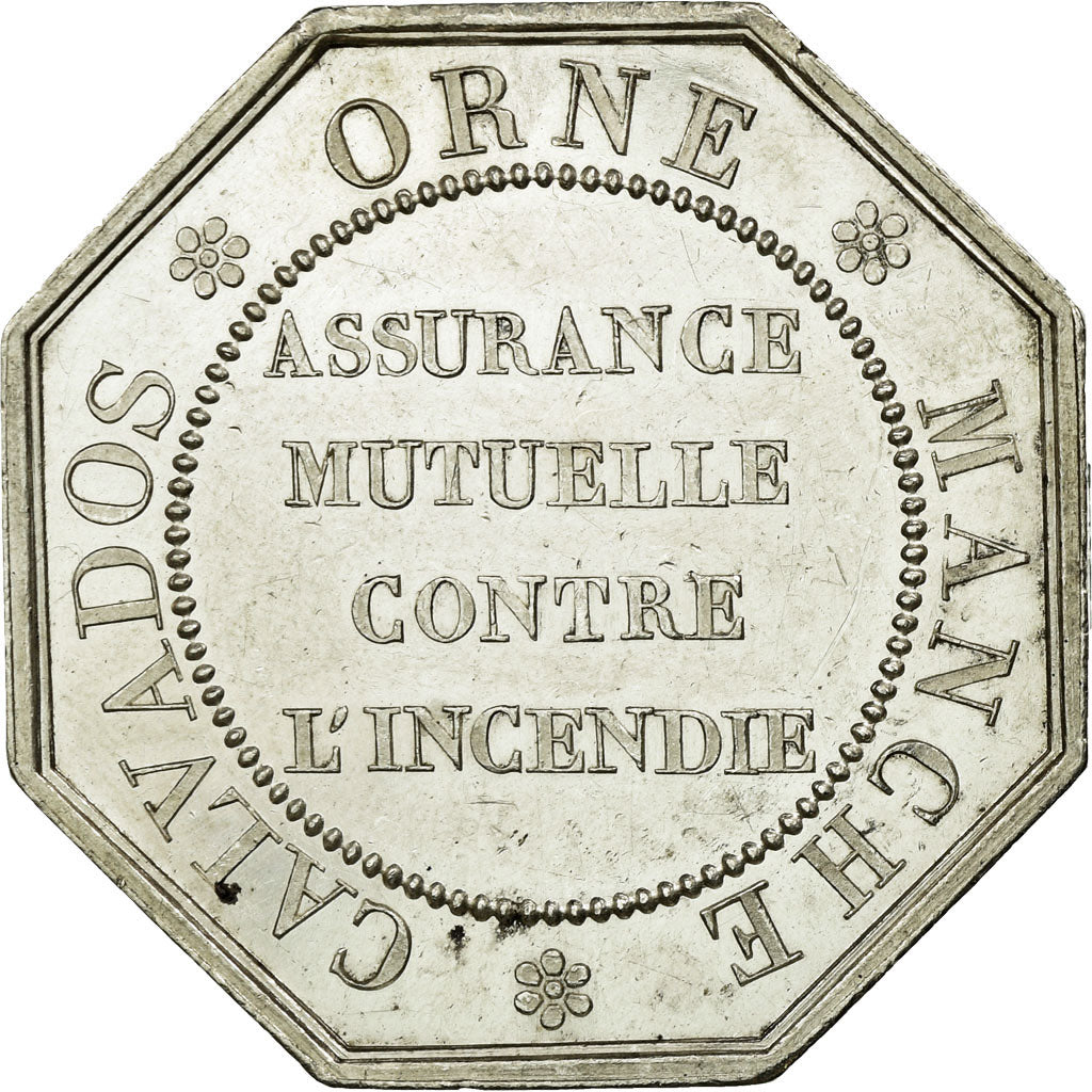 France, Token, Insurance, MS(60-62), Silver, Gailhouste:153