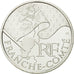 France, 10 Euro, Franche-Comté, 2010, MS(63), Silver, KM:1653