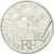 Francja, 10 Euro, Picardie, 2010, Paris, MS(63), Srebro, KM:1666