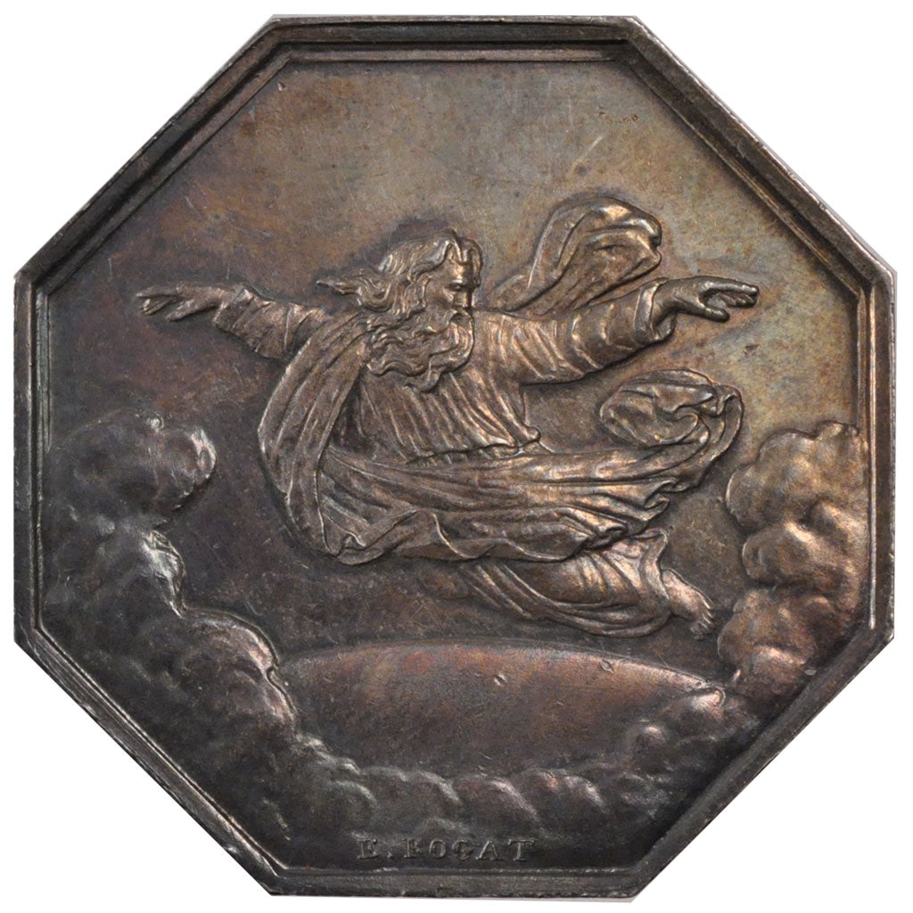 France, Insurance, Token, AU(55-58), Silver, Gailhouste #514, 20.58