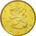 Finlandia, 10 Euro Cent, 2009, SC, Latón, KM:126