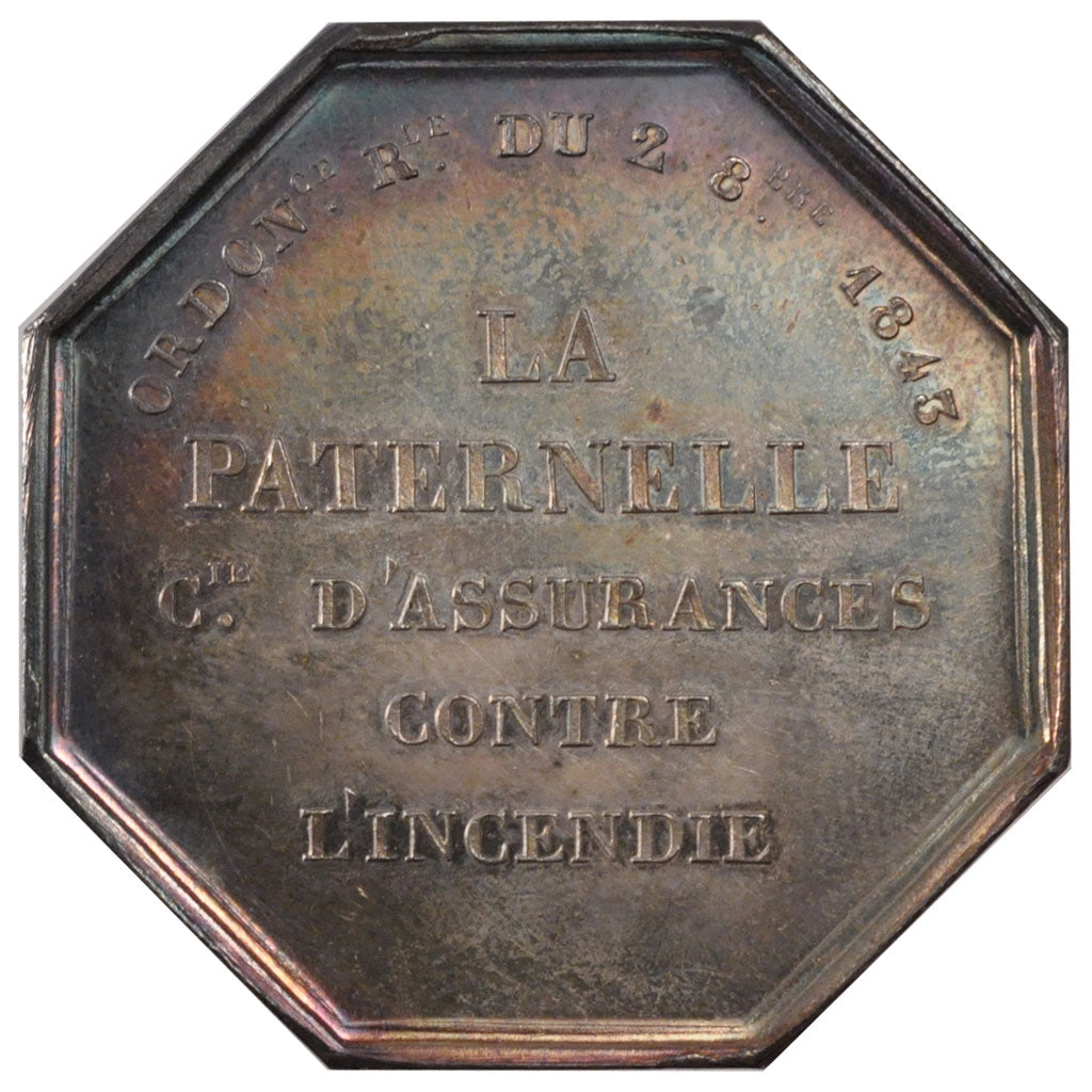 Assurances Contre l'Incendie La Paternelle, Jeton