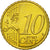 Finland, 10 Euro Cent, 2013, MS(63), Brass, KM:126