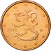 Finland, 5 Euro Cent, 2013, MS(63), Copper Plated Steel, KM:100
