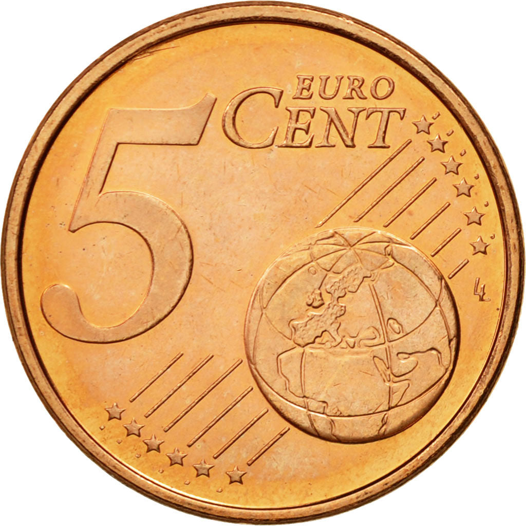 Finland, 5 Euro Cent, 2013, MS(63), Copper Plated Steel, KM:100