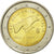 Włochy, 2 Euro, 2011, Rome, MS(63), Bimetaliczny, KM:338