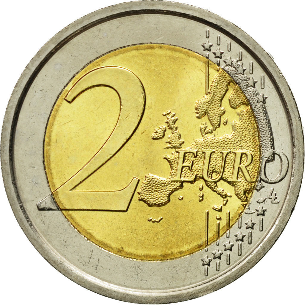Italië, 2 Euro, 2011, UNC-, Bi-Metallic, KM:338