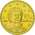 Grecja, 10 Euro Cent, 2005, Athens, MS(63), Mosiądz, KM:184