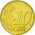 Grecia, 10 Euro Cent, 2005, SC, Latón, KM:184