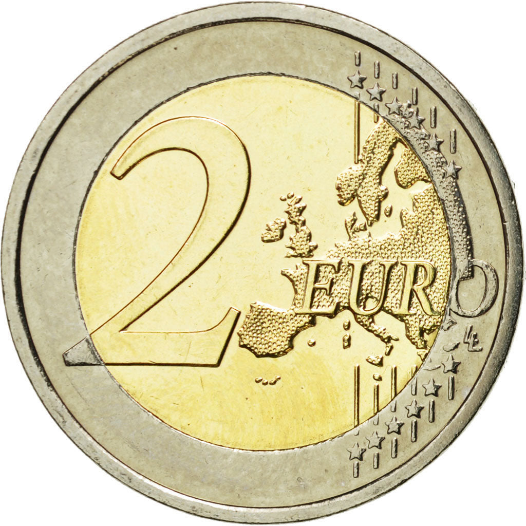 IRELAND REPUBLIC, 2 Euro, 2013, MS(63), Bi-Metallic, KM:51