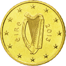 IRELAND REPUBLIC, 50 Euro Cent, 2013, MS(63), Brass, KM:49