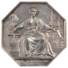 France, Insurance, Token, 1862, AU(55-58), Silver, Gailhouste #605, 18.03