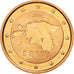 Estonia, 2 Euro Cent, 2011, SC, Cobre chapado en acero, KM:62