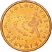 Slovenië, 5 Euro Cent, 2007, UNC-, Copper Plated Steel, KM:70