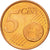 Słowenia, 5 Euro Cent, 2007, MS(63), Miedź platerowana stalą, KM:70