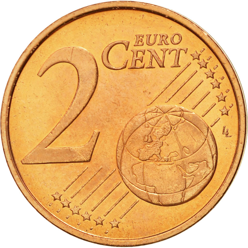 Slovenia, 2 Euro Cent, 2007, SPL, Acciaio placcato rame, KM:69