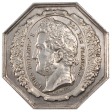 France, Insurance, Token, 1844, AU(55-58), Silver, Gailhouste #542, 23.86