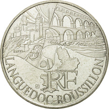 France, 10 Euro, Languedoc-Rousillon, 2011, MS(63), Silver, KM:1741