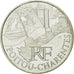 Francia, 10 Euro, Poitou-Charentes, 2011, SC, Plata, KM:1748
