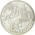 France, 10 Euro, Mayotte, 2011, MS(63), Silver, KM:1726