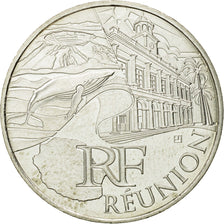 France, 10 Euro, Réunion, 2011, MS(63), Silver, KM:1750