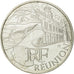 France, 10 Euro, Réunion, 2011, MS(63), Silver, KM:1750