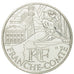 France, 10 Euro, Franche-Comté, 2011, MS(63), Silver, KM:1735