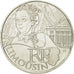 Francja, 10 Euro, Limousin, 2012, Paris, MS(63), Srebro, KM:1878