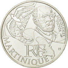 France, 10 Euro, Martinique, 2012, MS(63), Silver, KM:1879