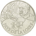 Francia, 10 Euro, Pays de la Loire, 2012, SC, Plata, KM:1881